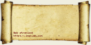 Milana Tucović vizit kartica